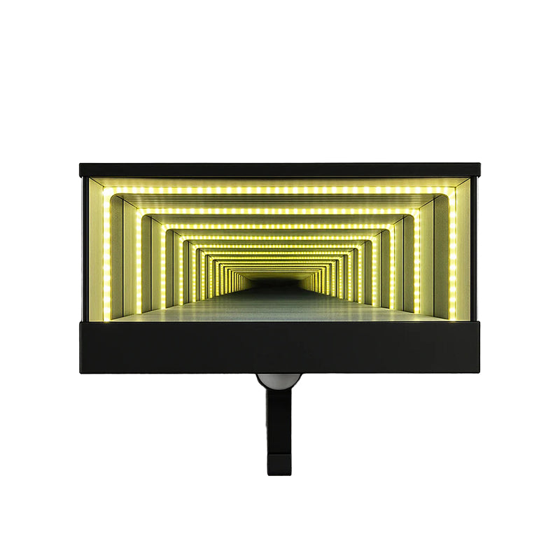 LED Infinity Mirror Garage Key Rack