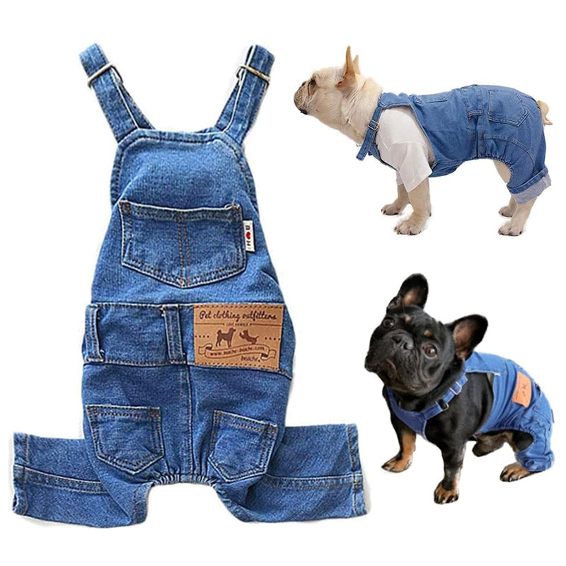 Dog Denim Overall