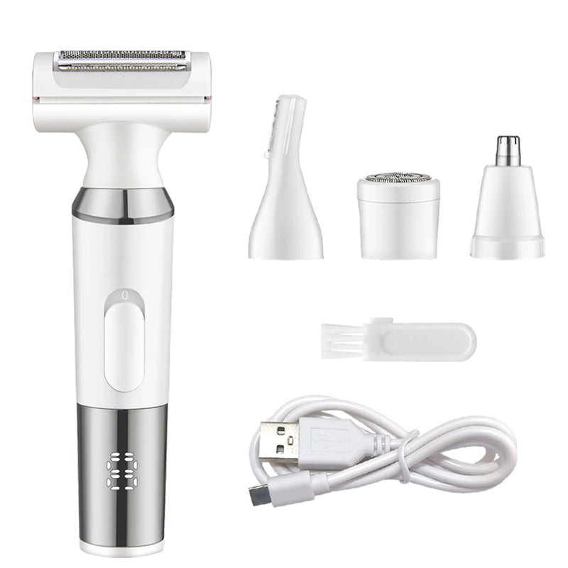 4-in-1 Women's Hair Removal Digital Display Shaver