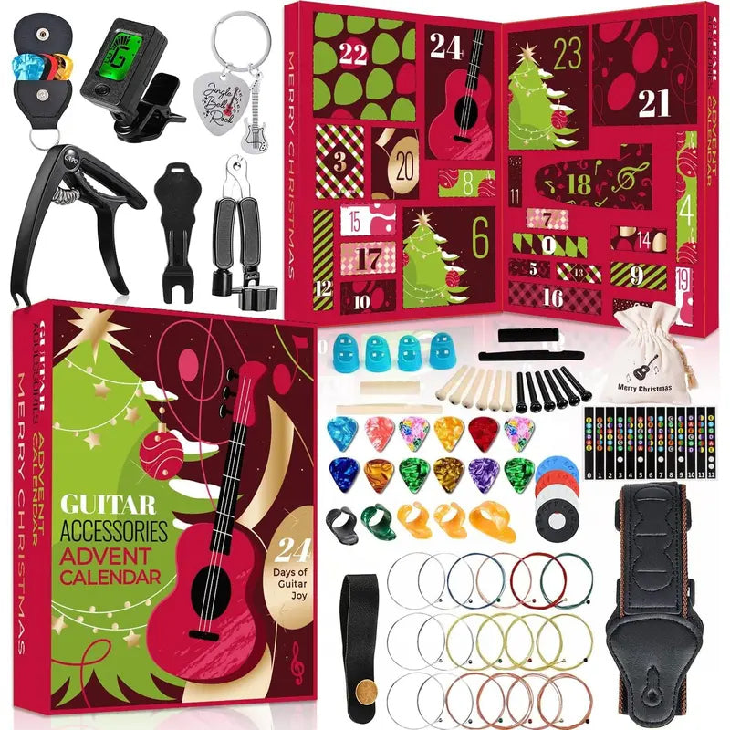 Guitar Accessories Christmas Countdown Blind Box