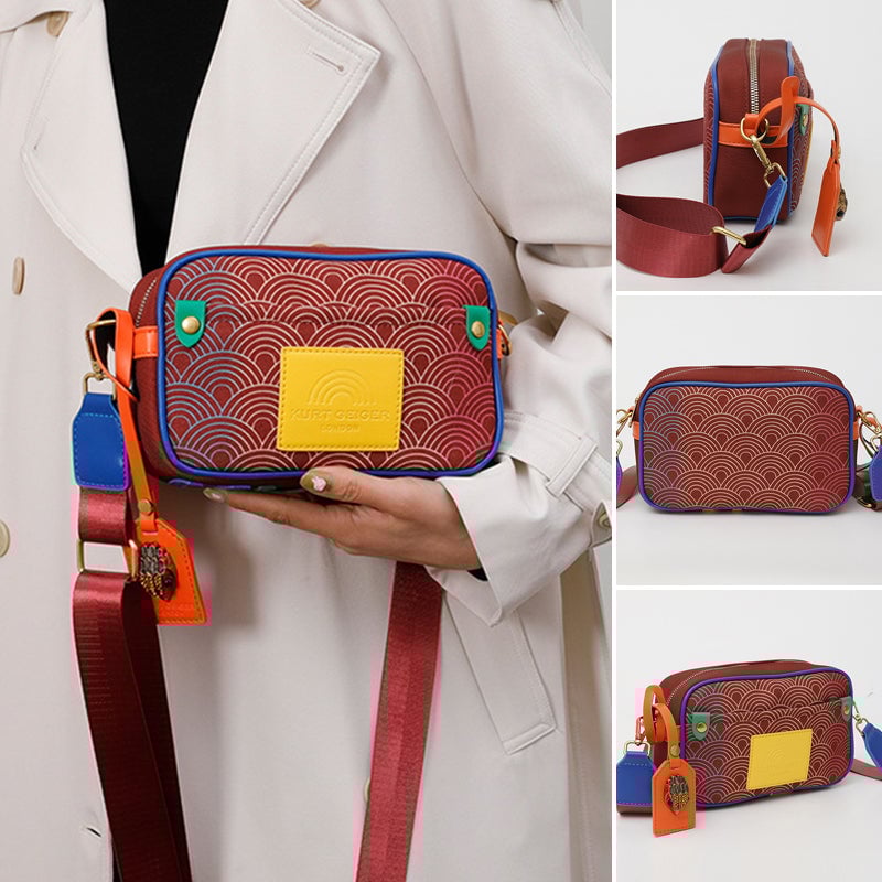 Fashionable Colorful Crossbody Bag
