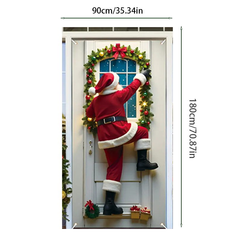 🎅Santa Claus Door Sticker Decoration