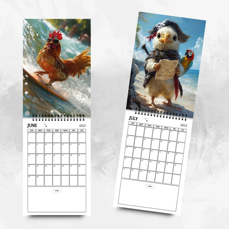 2025 Funny Cock Imitation Calendar