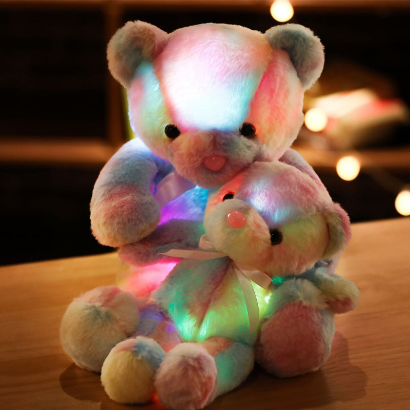 LED Light-Up Teddy Bear Plush Toy