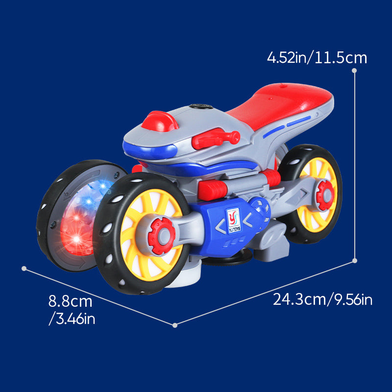 New Electric Light and Music Deformation Motorcycle