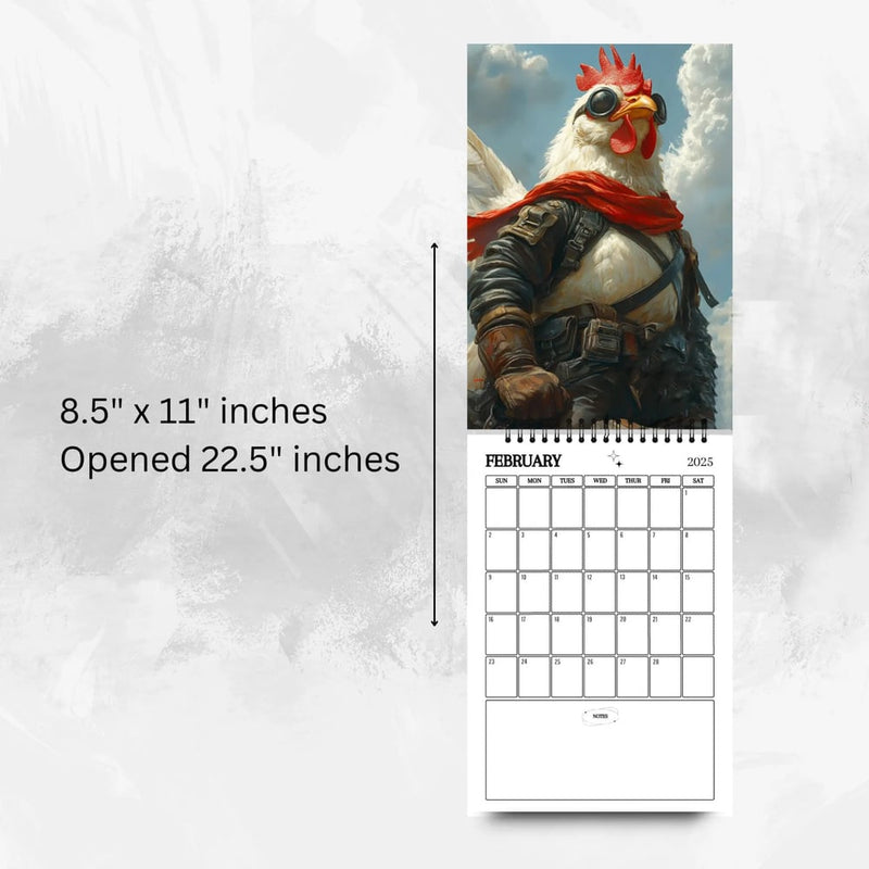 2025 Funny Cock Imitation Calendar