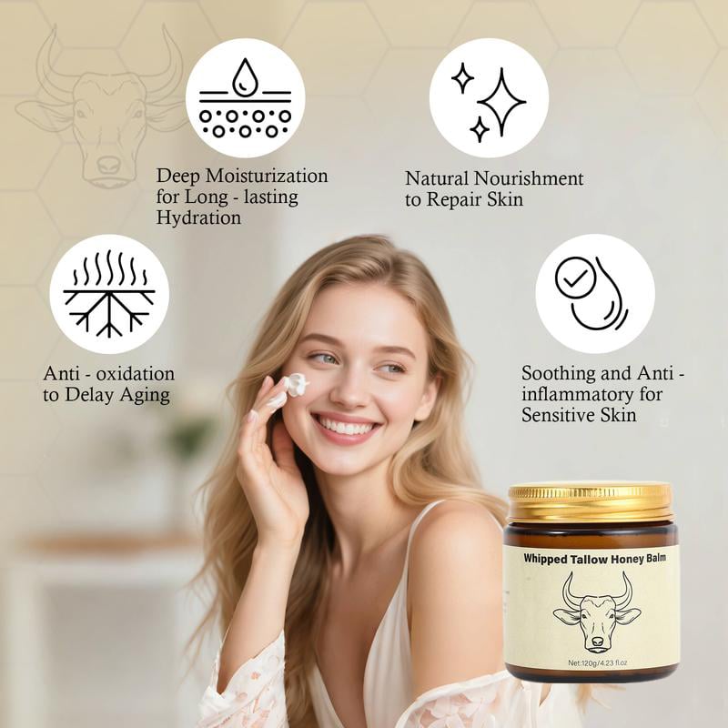 Beef Tallow Moisturizing Cream