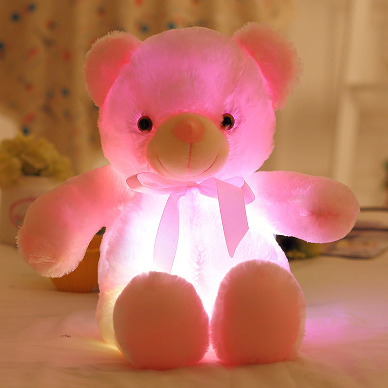 LED Light-Up Teddy Bear Plush Toy