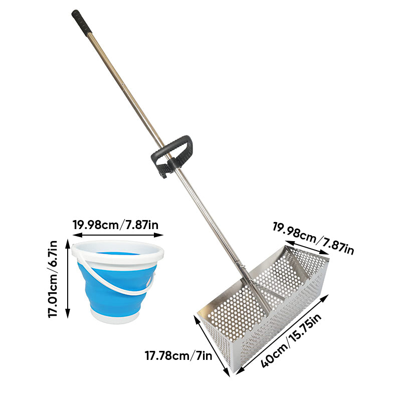 Foldable Stainless Steel Sand Scoop