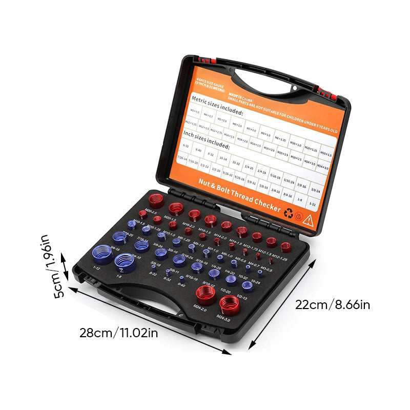 Nut & Bolt Thread Checker