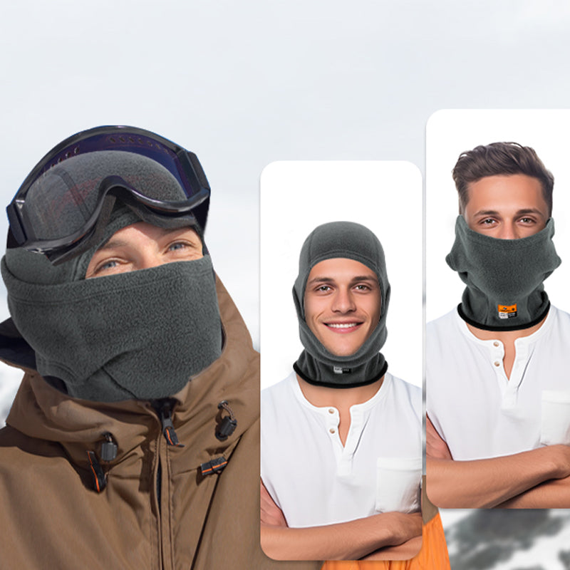 Outdoor Fleece-lined Windproof Neck Protection Face Mask/Hat