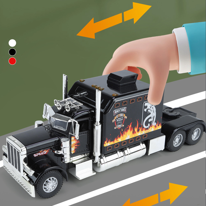 1:24 Heavy-Duty Alloy Truck Model