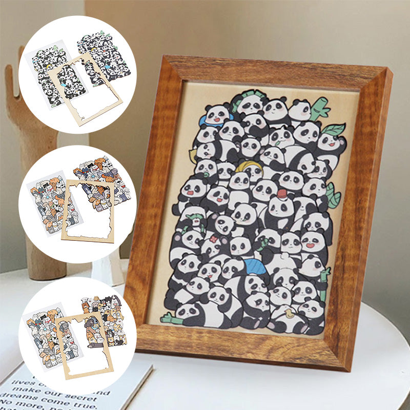 Animal Stacking Puzzle Blocks Toy Set