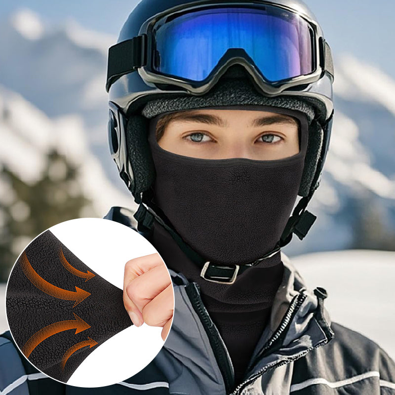Outdoor Fleece-lined Windproof Neck Protection Face Mask/Hat