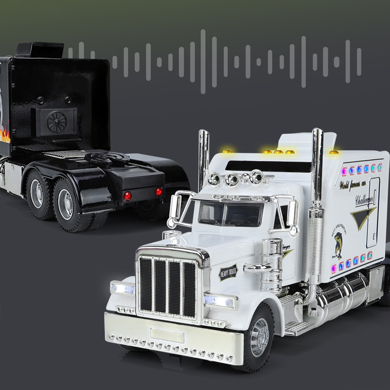 1:24 Heavy-Duty Alloy Truck Model