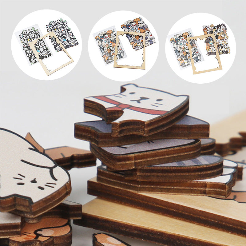 Animal Stacking Puzzle Blocks Toy Set