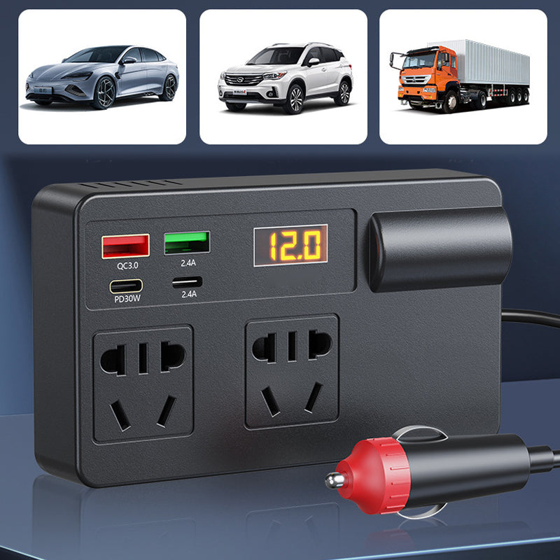 200W Car Power Inverter Charger
