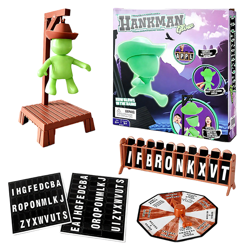 Magnetic Hanging Gallows Strategy Game