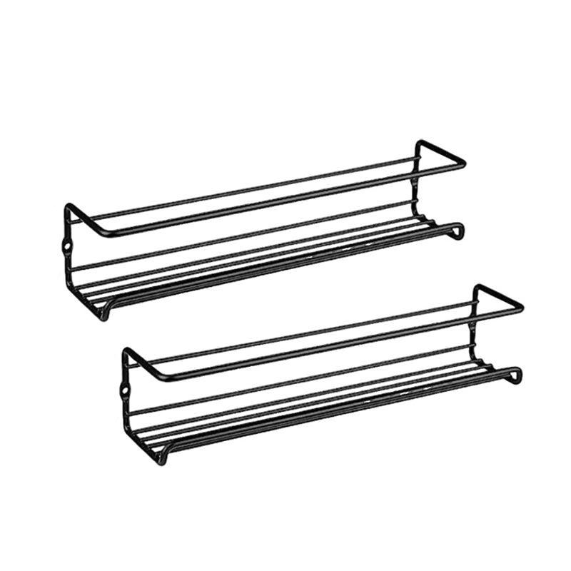 Carbon Steel Wall-Mounted Kitchen Spice Rack