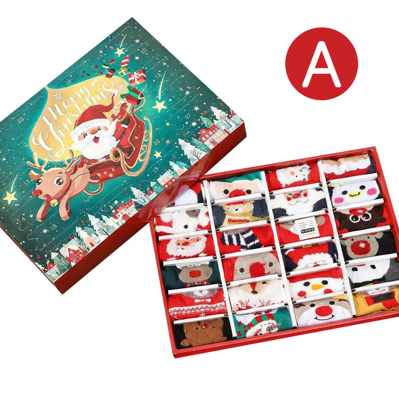 Christmas Countdown Socks Blind Box