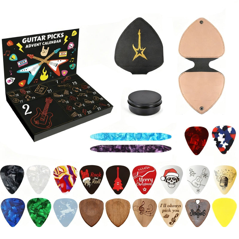 Christmas Guitar Pick Countdown Blind Box