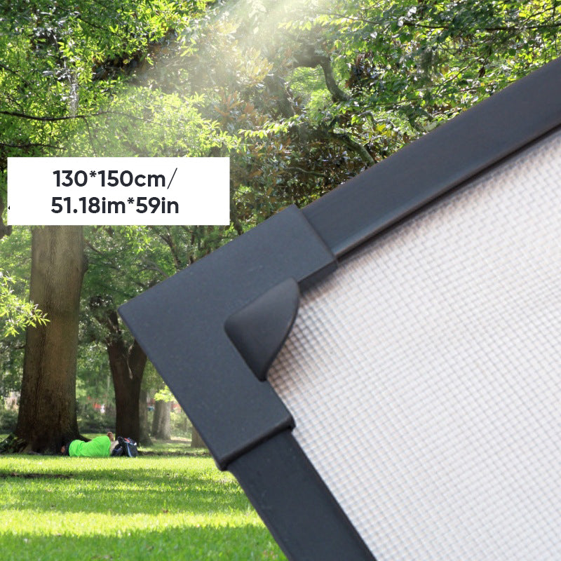 Velcro Fly Window Screen Mesh Curtain with Self Adhesive Velcro Tape