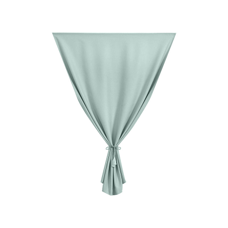Simple Blackout Non-punch Velcro Curtain