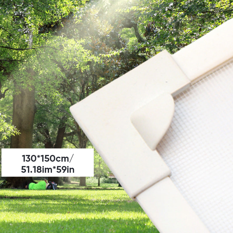 Velcro Fly Window Screen Mesh Curtain with Self Adhesive Velcro Tape