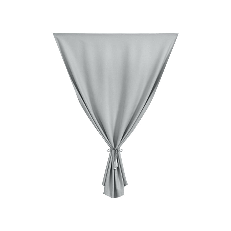 Simple Blackout Non-punch Velcro Curtain