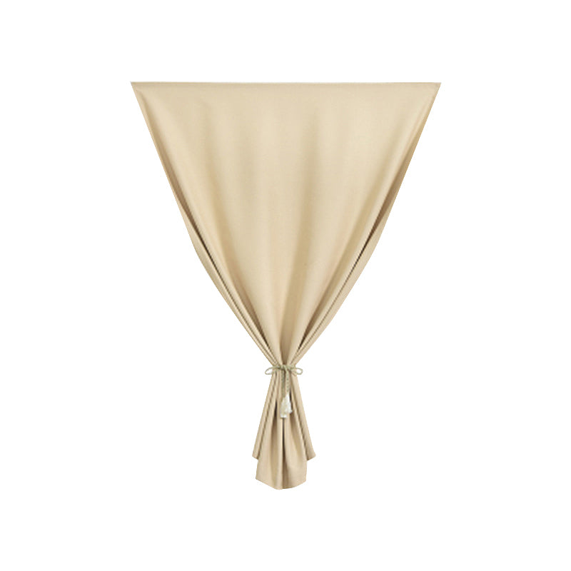 Simple Blackout Non-punch Velcro Curtain
