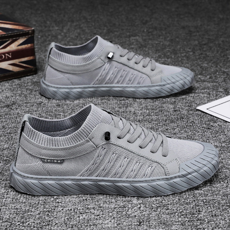 Men's breathable canvas causal shoes