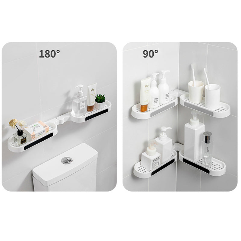 Bathroom rotating multifunctional rack