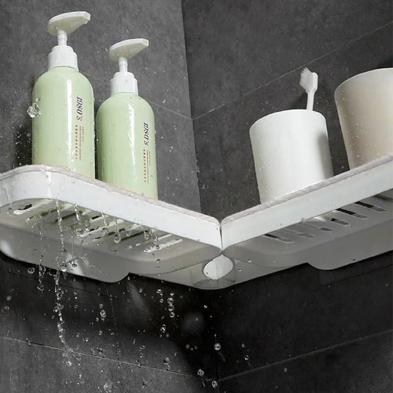 Bathroom rotating multifunctional rack