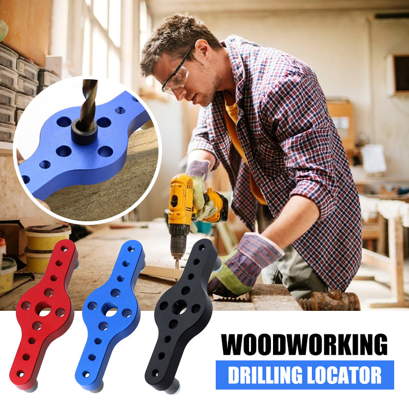 Woodworking drilling locator