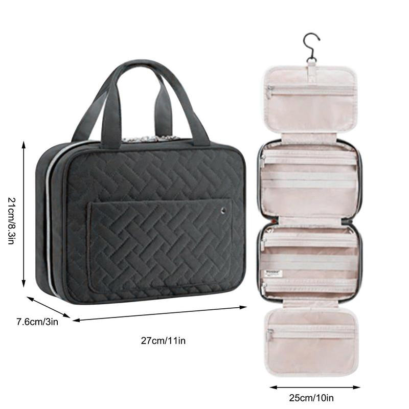 Perfect For Traveling - Toiletry Bag For Women With Hanging Hook