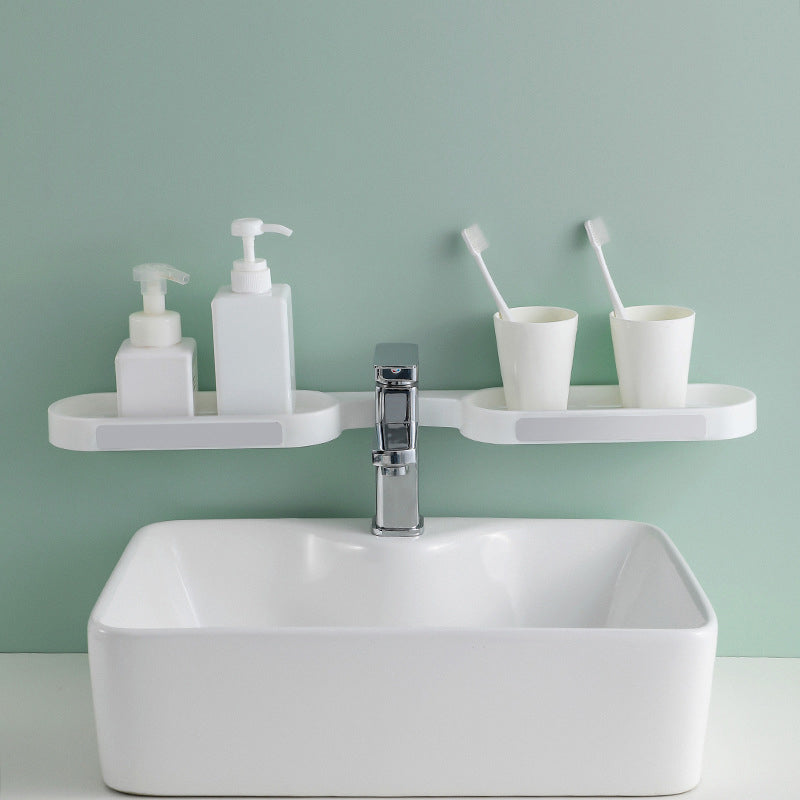 Bathroom rotating multifunctional rack