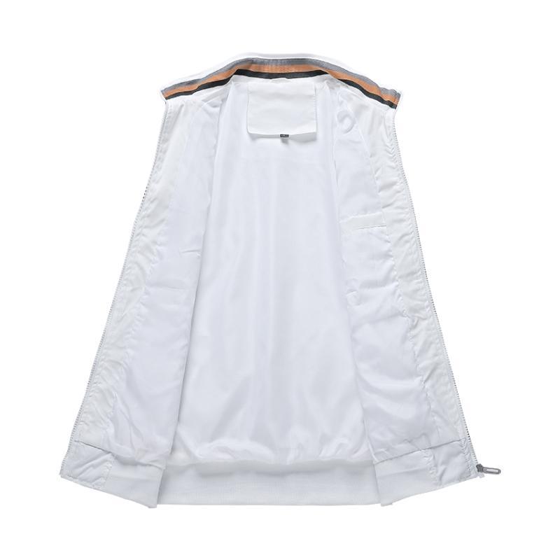 Solid Color Men's Casual Jacket