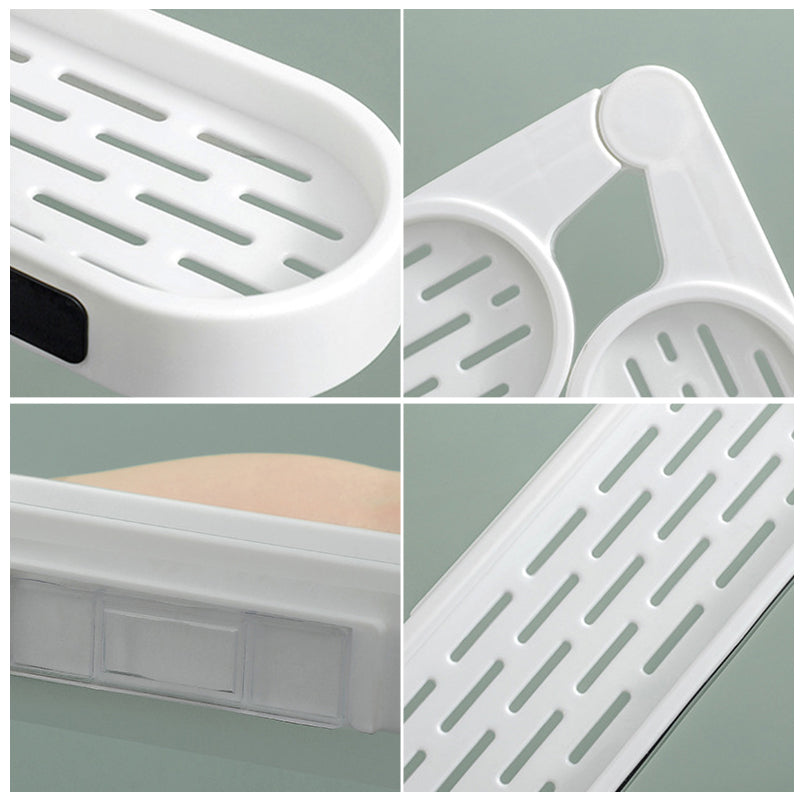 Bathroom rotating multifunctional rack