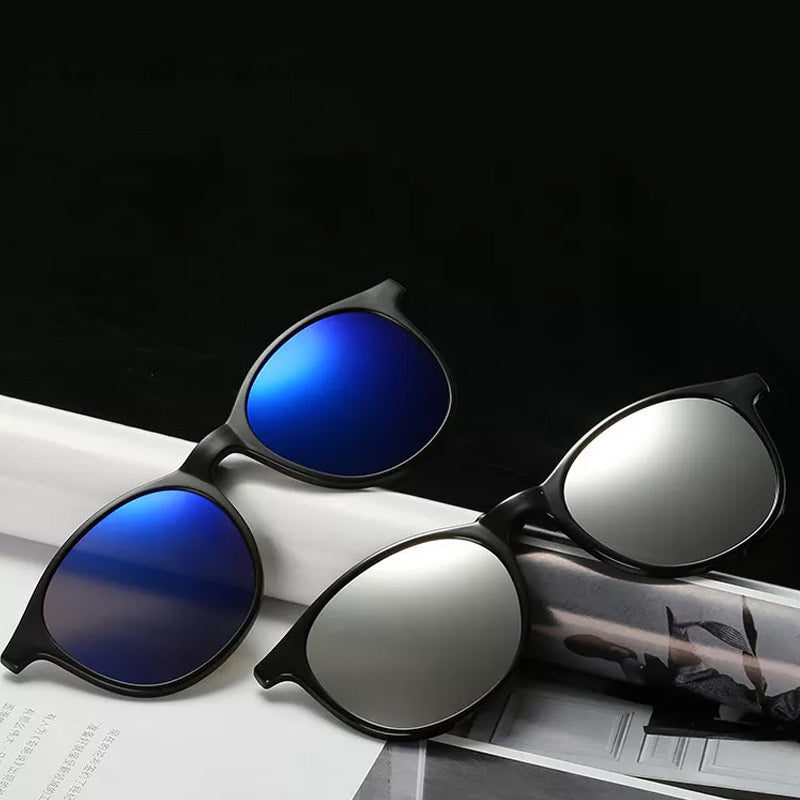 Magnetic polarizing glasses