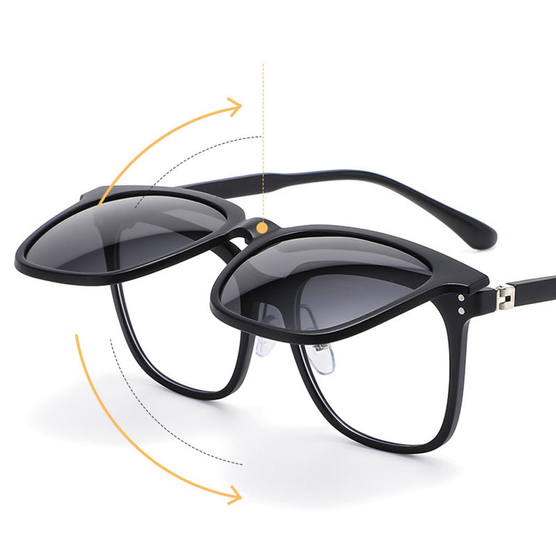 Magnetic polarizing glasses