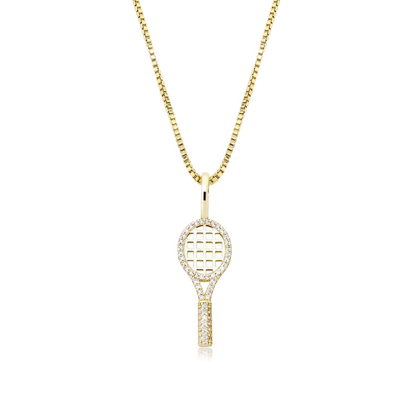 Sterling Tennis Necklace