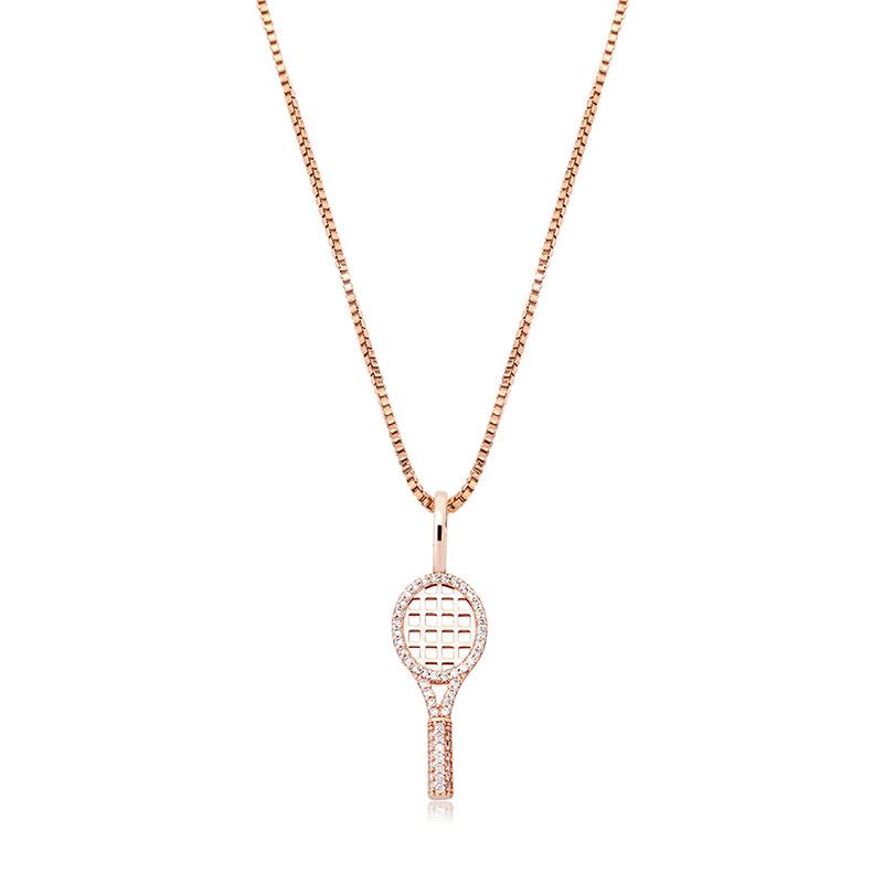 Sterling Tennis Necklace