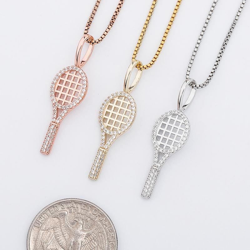 Sterling Tennis Necklace