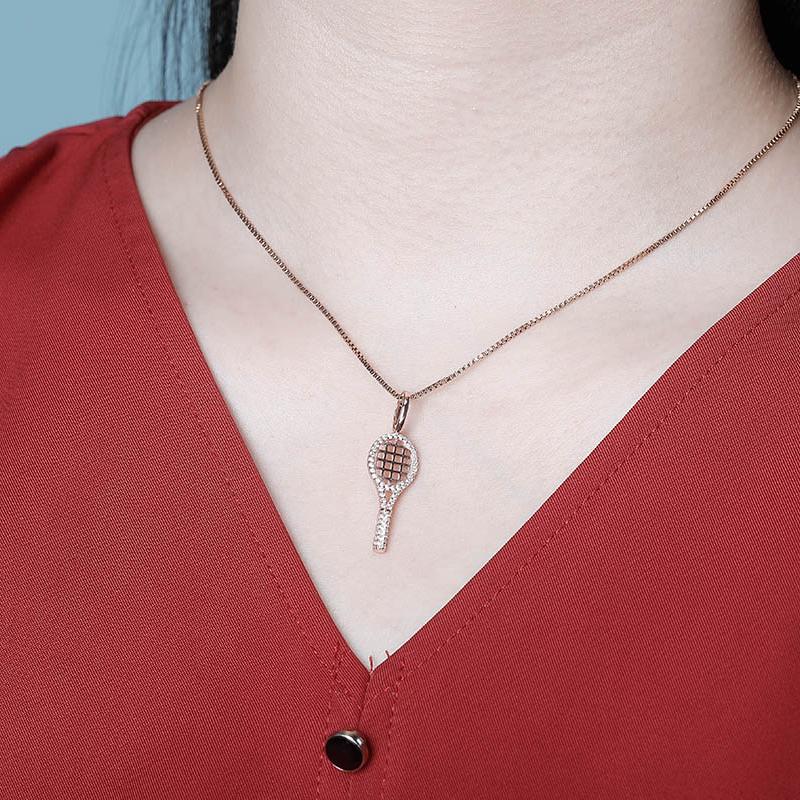 Sterling Tennis Necklace