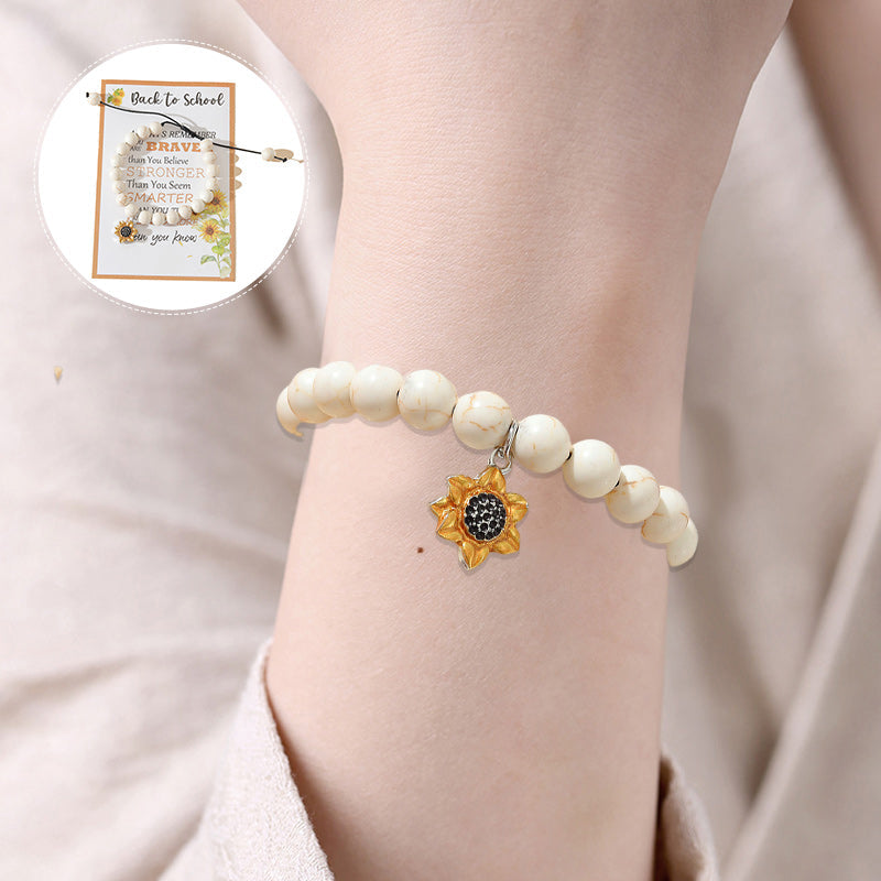 Sunflower Natural Stone Beads