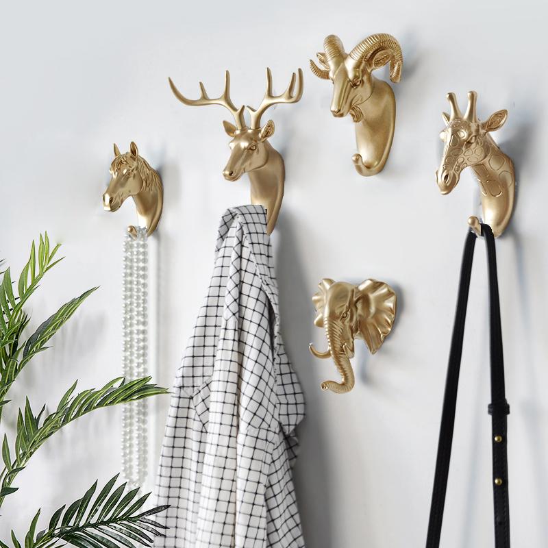 Animal Head Style Wall Hook