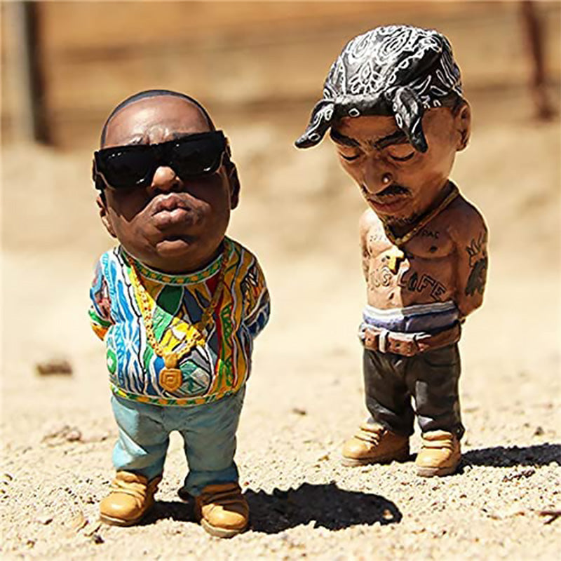 Resin rappers desktop decoration