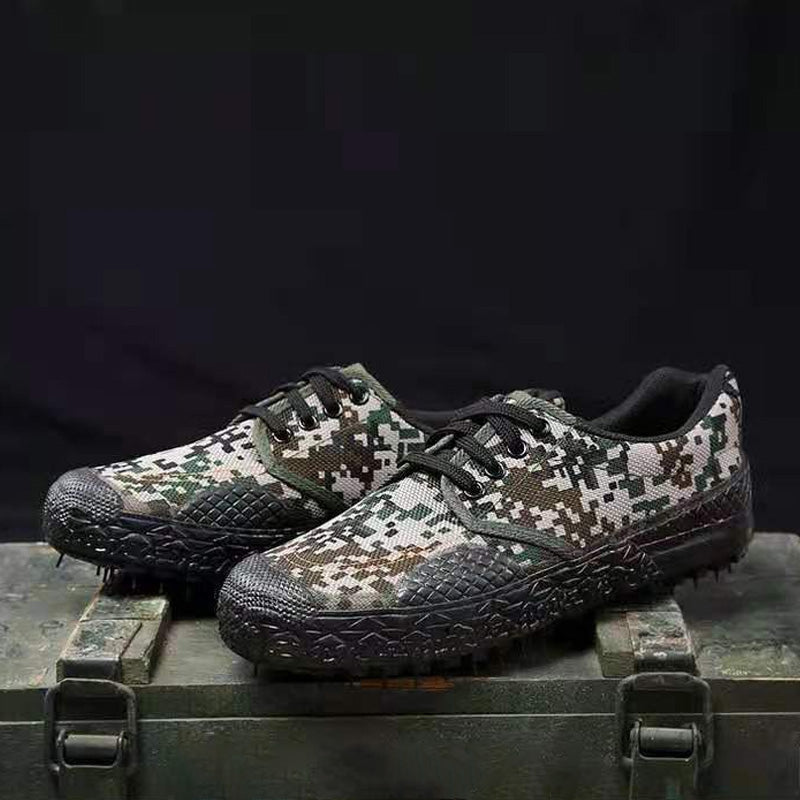 Rubber sole liberation shoes