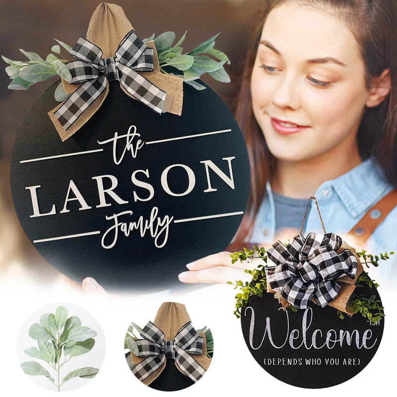 Wooden welcome decoration listing🔥Buy 2, -10%🔥