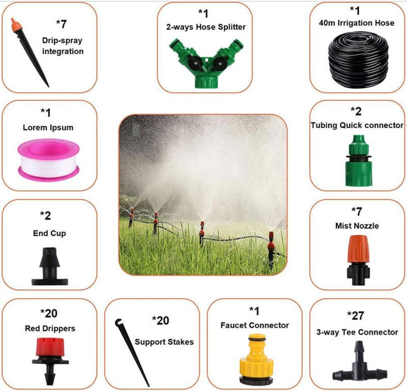 2021 Mist Cooling Automatic Irrigation System